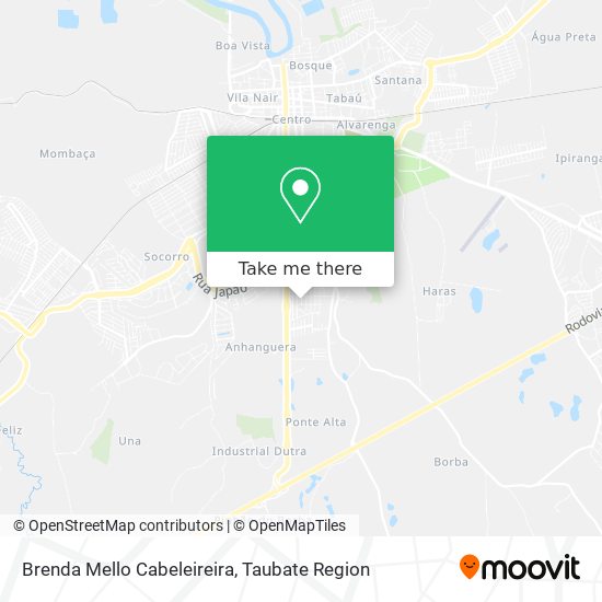 Brenda Mello Cabeleireira map
