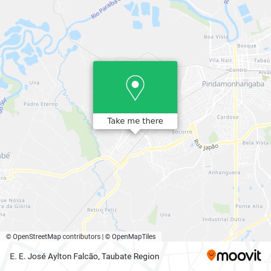 E. E. José Aylton Falcão map