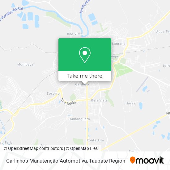 Carlinhos Manutenção Automotiva map