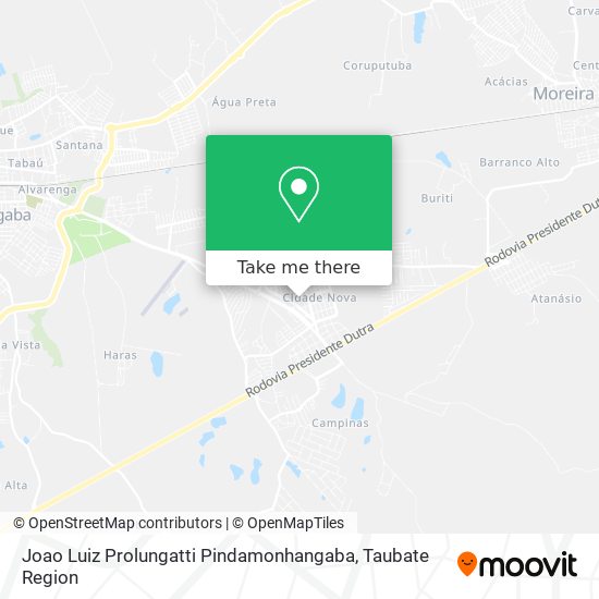 Joao Luiz Prolungatti Pindamonhangaba map
