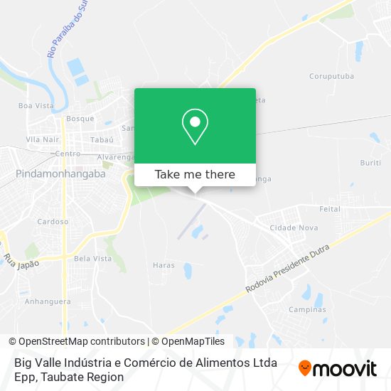 Big Valle Indústria e Comércio de Alimentos Ltda Epp map