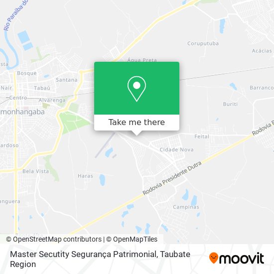 Master Secutity Segurança Patrimonial map