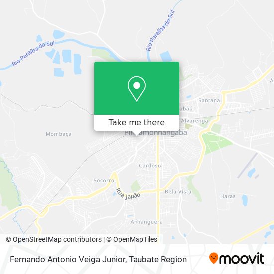 Fernando Antonio Veiga Junior map