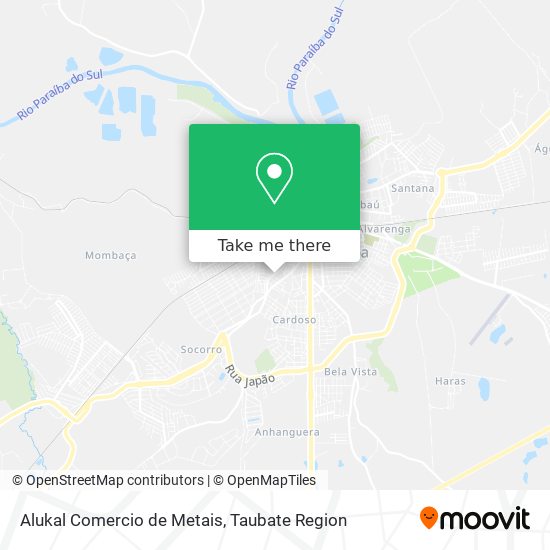 Alukal Comercio de Metais map