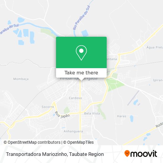 Transportadora Mariozinho map