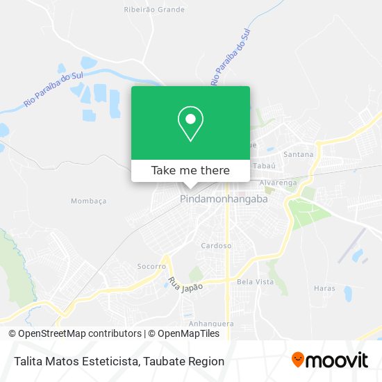 Talita Matos Esteticista map