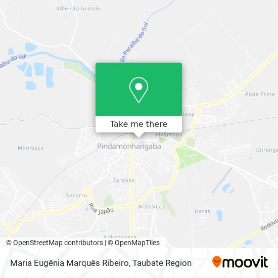 Maria Eugênia Marquês Ribeiro map