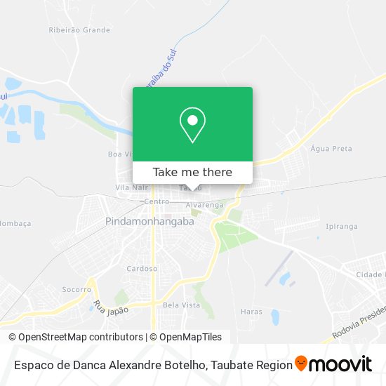 Espaco de Danca Alexandre Botelho map