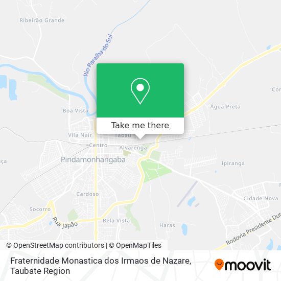 Fraternidade Monastica dos Irmaos de Nazare map