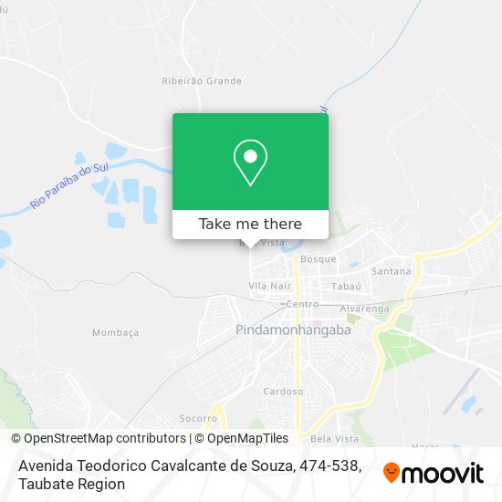 Avenida Teodorico Cavalcante de Souza, 474-538 map