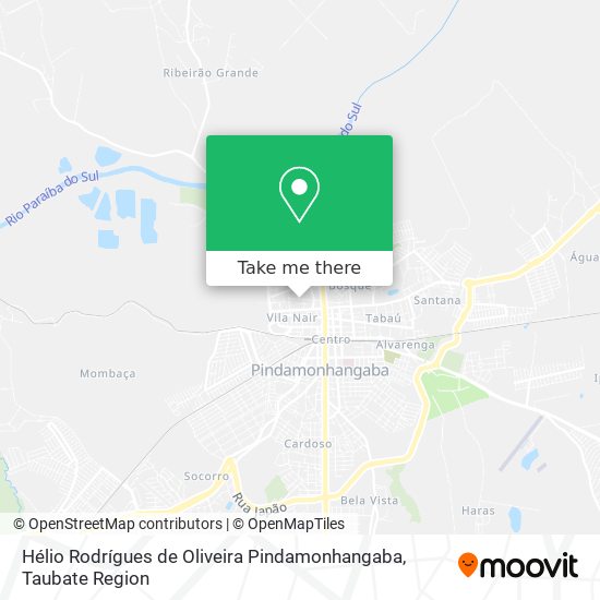 Hélio Rodrígues de Oliveira Pindamonhangaba map