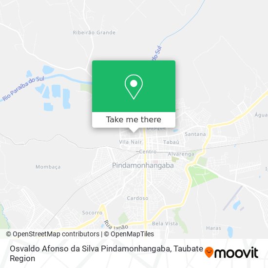 Osvaldo Afonso da Silva Pindamonhangaba map