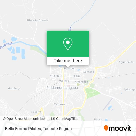 Bella Forma Pilates map