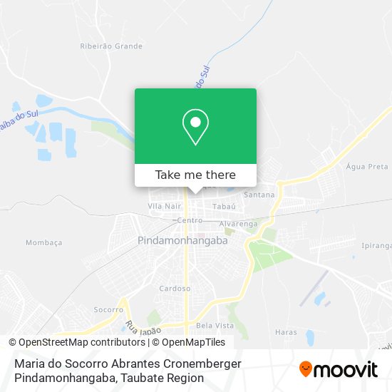 Maria do Socorro Abrantes Cronemberger Pindamonhangaba map