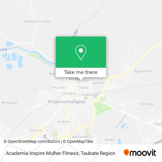 Academia Inspire Mulher Fitness map