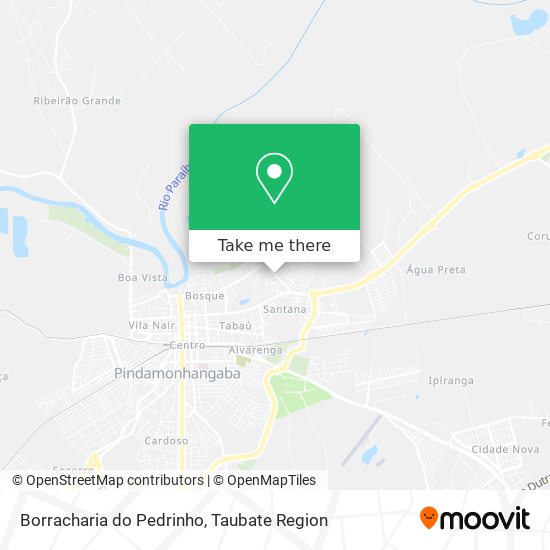 Borracharia do Pedrinho map