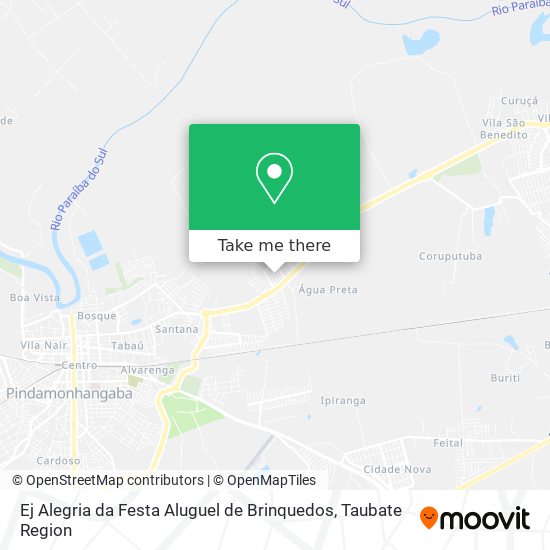 Ej Alegria da Festa Aluguel de Brinquedos map