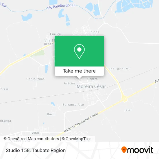 Studio 158 map