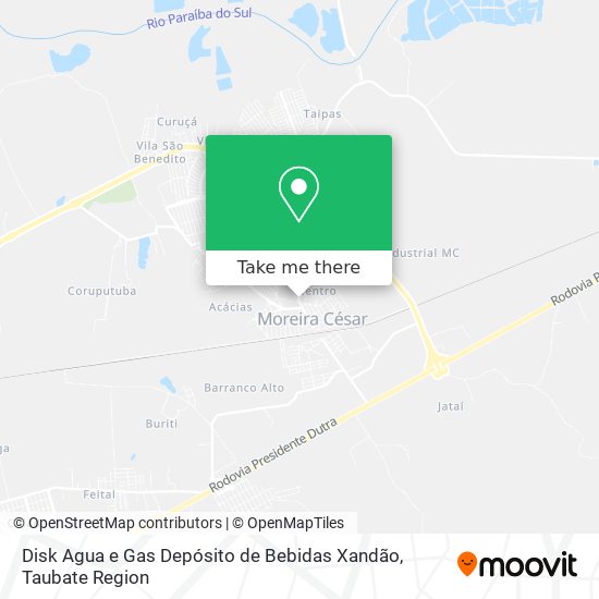 Disk Agua e Gas Depósito de Bebidas Xandão map