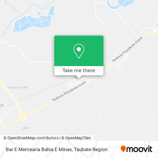 Bar E Mercearia Bahia E Minas map