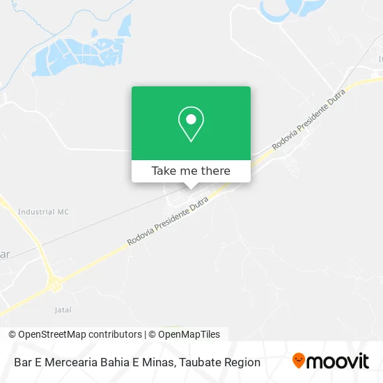 Bar E Mercearia Bahia E Minas map