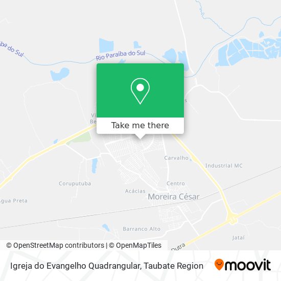 Igreja do Evangelho Quadrangular map