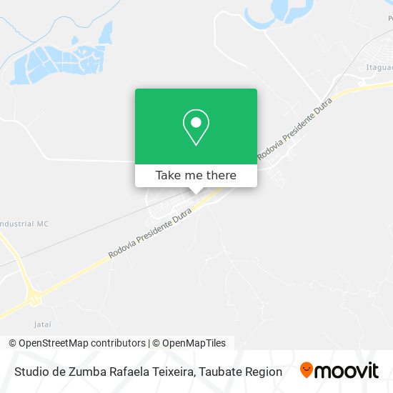 Studio de Zumba Rafaela Teixeira map