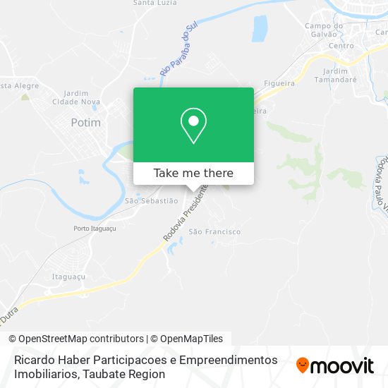 Ricardo Haber Participacoes e Empreendimentos Imobiliarios map