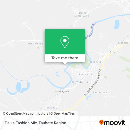 Paula Fashion Mix map