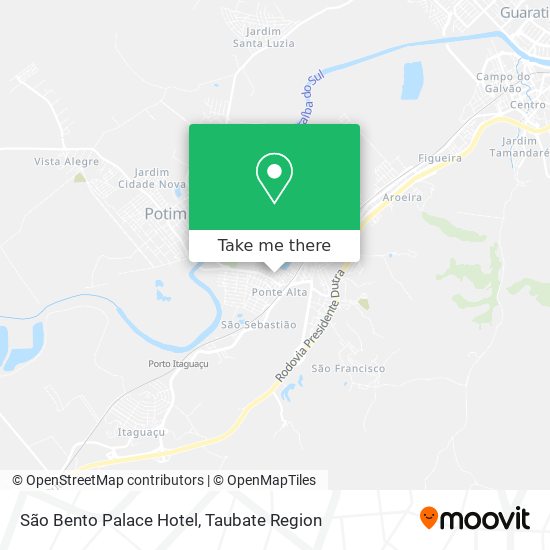 São Bento Palace Hotel map