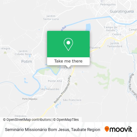 Seminário Missionário Bom Jesus map