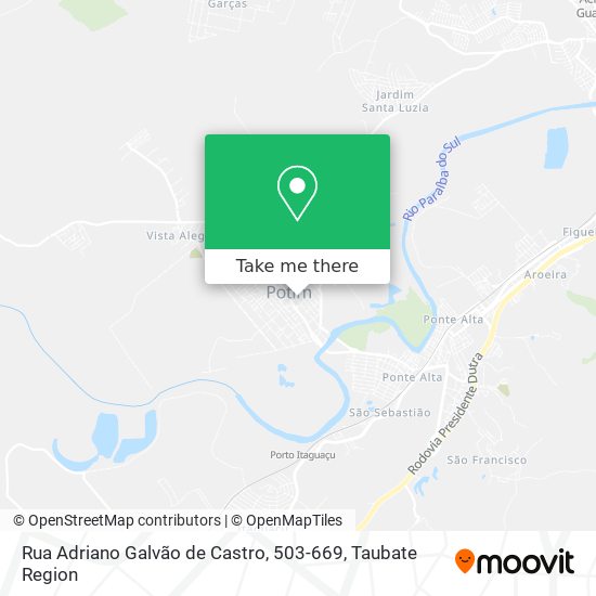 Rua Adriano Galvão de Castro, 503-669 map