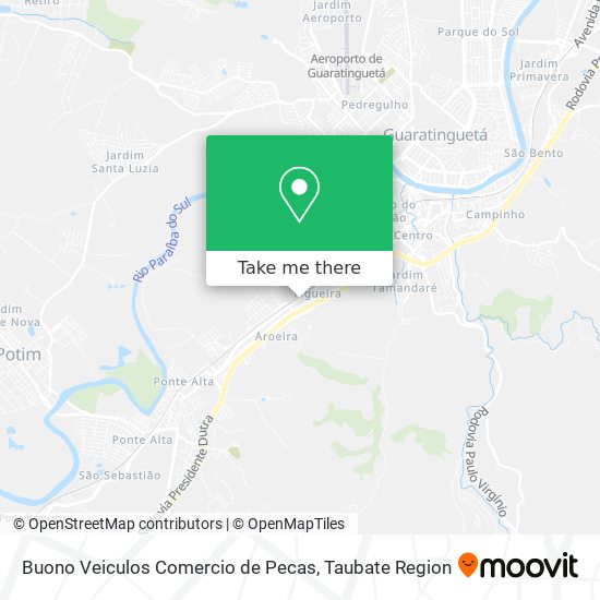 Buono Veiculos Comercio de Pecas map