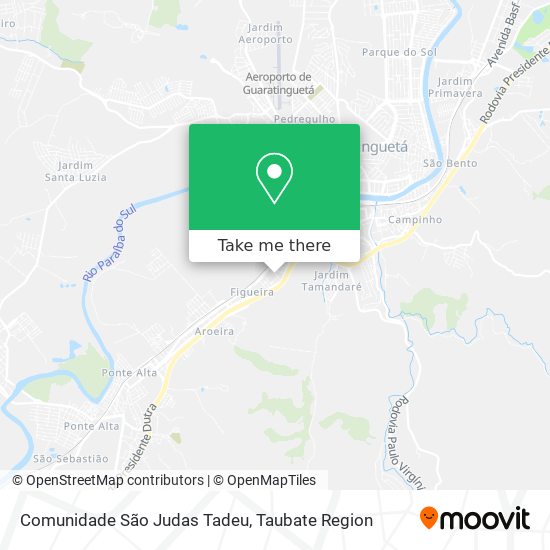 Comunidade São Judas Tadeu map