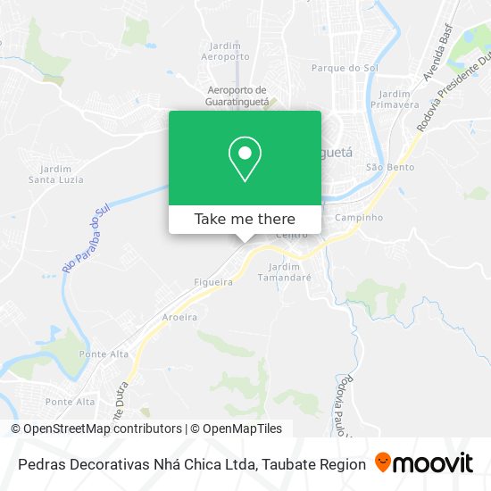 Pedras Decorativas Nhá Chica Ltda map