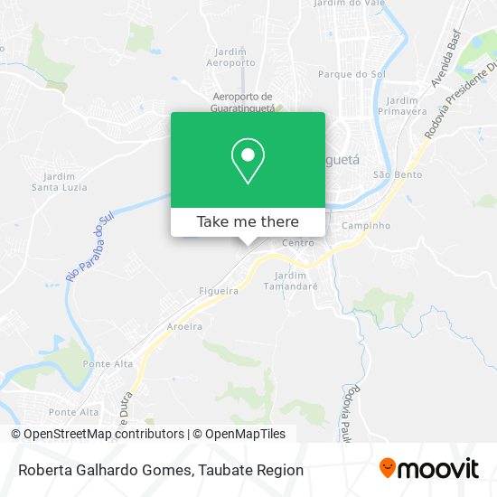 Roberta Galhardo Gomes map