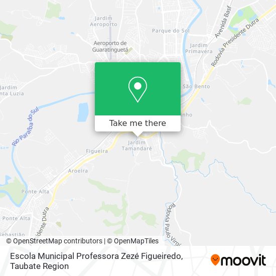 Escola Municipal Professora Zezé Figueiredo map