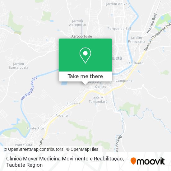 Clínica Mover Medicina Movimento e Reabilitação map