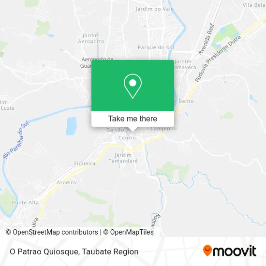 O Patrao Quiosque map