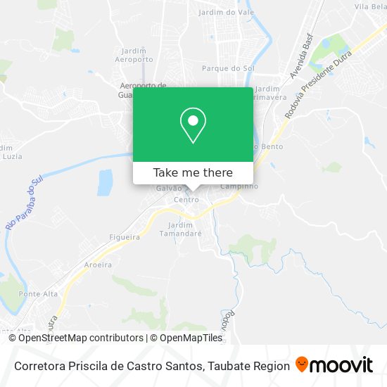 Corretora Priscila de Castro Santos map
