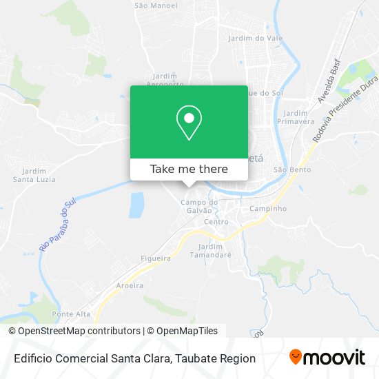 Edificio Comercial Santa Clara map