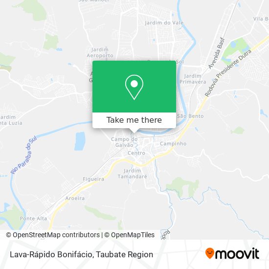 Lava-Rápido Bonifácio map