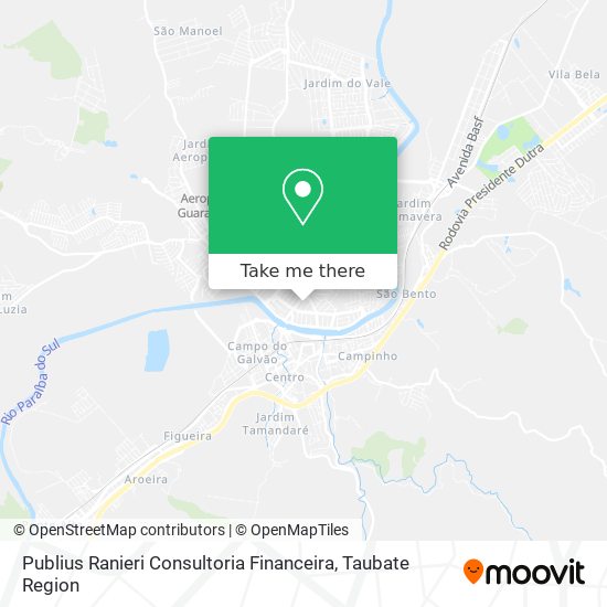 Publius Ranieri Consultoria Financeira map