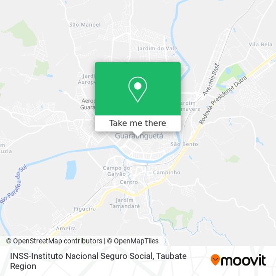 INSS-Instituto Nacional Seguro Social map