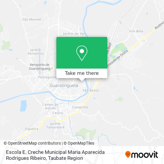 Escola E. Creche Municipal Maria Aparecida Rodrigues Ribeiro map