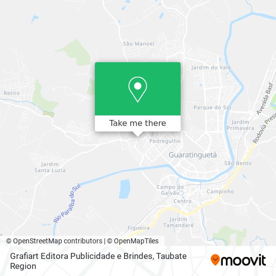 Grafiart Editora Publicidade e Brindes map