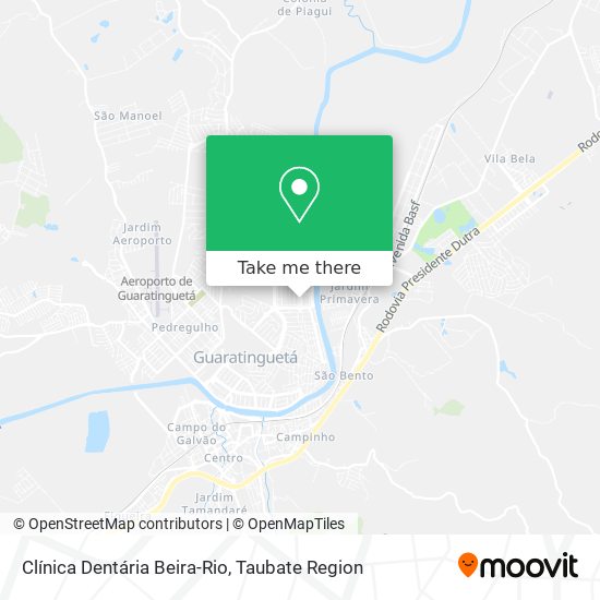 Clínica Dentária Beira-Rio map