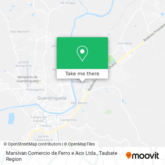 Marsivan Comercio de Ferro e Aco Ltda. map