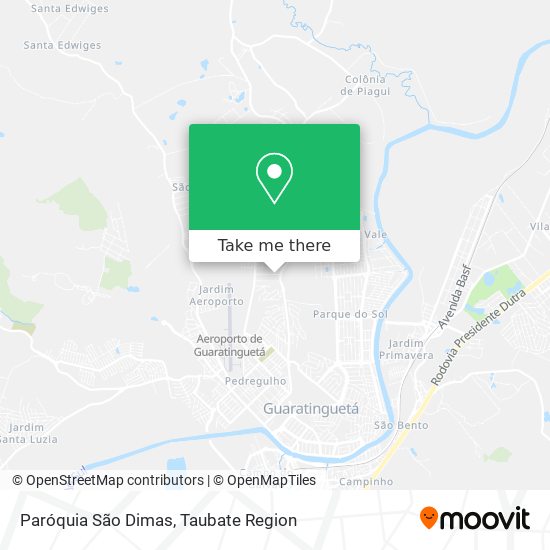 Paróquia São Dimas map