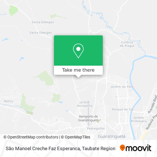 São Manoel Creche Faz Esperanca map
